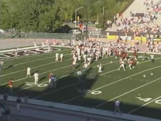 2002 10-05 SIU game winning TD v. WIU