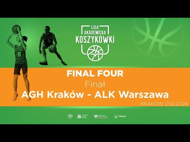 Liga Akademicka AZS | Final Four | Finał | Koszykówka M | ALK Warszawa - AGH Kraków