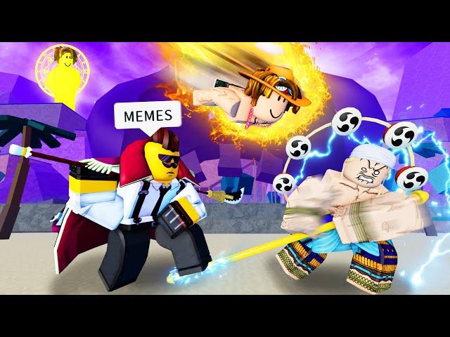 REUNION - Roblox BLOX FRUITS Funny Moments Season 2 Part 7 (MEMES) 