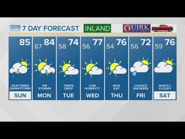 NEWS CENTER Maine Weather Video Forecast