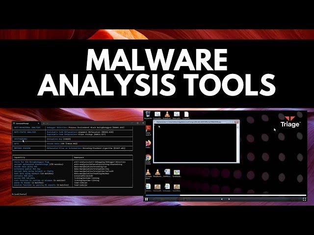 Malware Analysis Tools YOU COULD USE