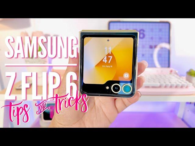 *+:｡.｡samsung Z FLIP6 | useful TIPS & TRICKS | samsung best features  ｡.｡:+*