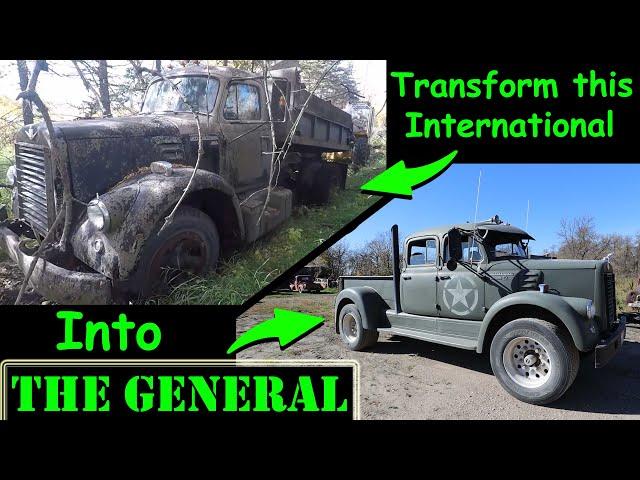 1960 International Crew cab start To finish transformation.