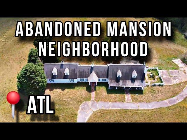 Abandoned MANSION Neighborhood in Georgia