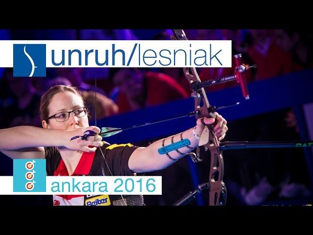 Lisa Unruh v Natalia Lesniak – Recurve Women's Gold Final | Ankara 2016