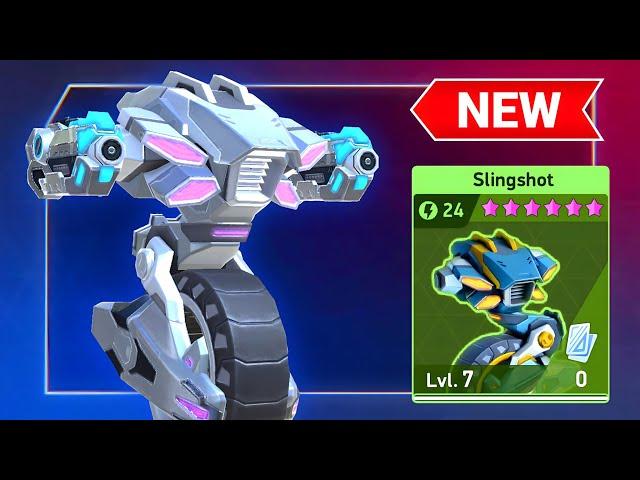 New Mech Slingshot with Railgun 12 - Mech Arena