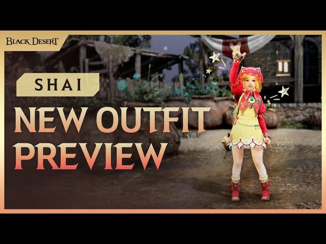 Shai Outfit Preview | Black Desert #Shorts