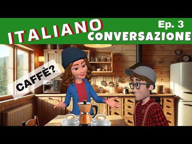  Learn Italian with LinguaMotion: A MORNING IN THE MOUNTAINS - Breakfast vocabulary 