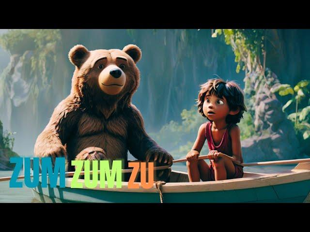 Mowgli şi Ursul Baloo | ZumZumZu | Cântece pentru copii 