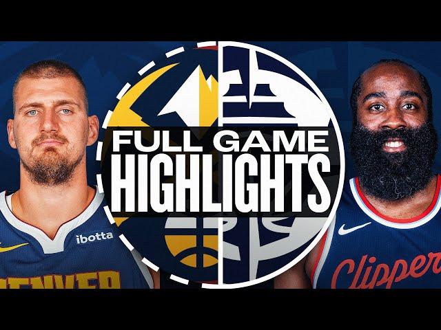 NUGGETS at CLIPPERS | FULL GAME HIGHLIGHTS | December 1, 2024