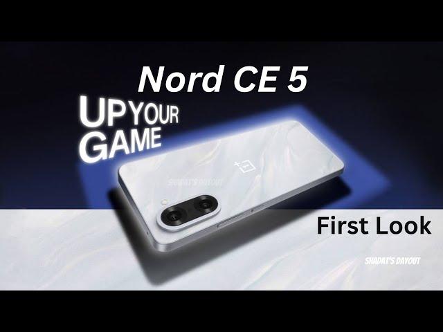 OnePlus Nord CE5 First Look, Features, Specs, Price, Release Date