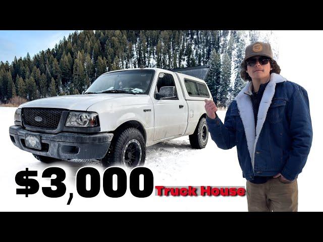 The Perfect Off Grid Truck Camper Build on a Budget