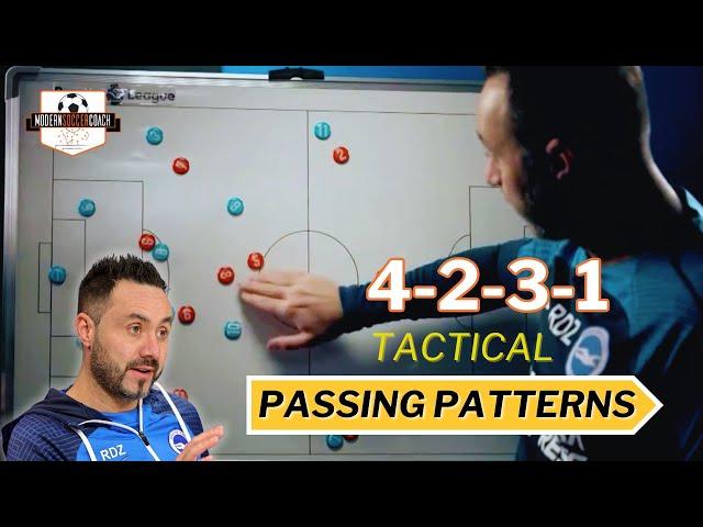 4-2-3-1 Passing Patterns! (Three Variations)