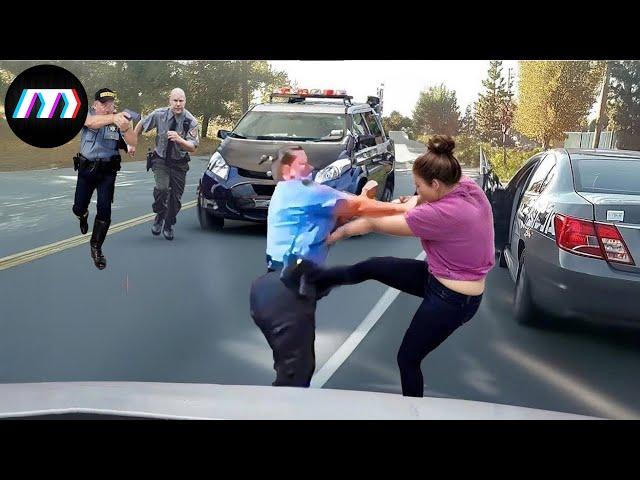 100 BEST SHOCKING Moments Police Vs Road Rage Drivers Caught On Dashcam | Instant Karma Police