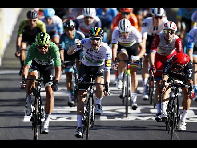 Tour de France Stage 10 highlights: Sam Bennett breaks the ice at the Tour de France