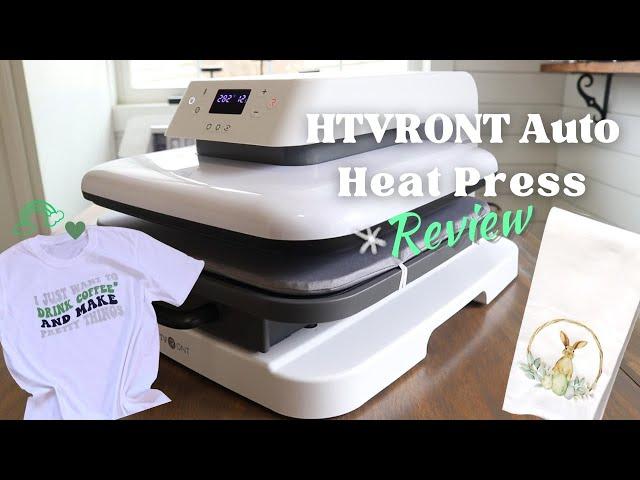 HTVRONT Auto Heat Press Review / Best Heat Press?