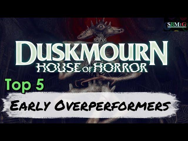 Top 5 Early Overperformers in Duskmourn Standard | Mtg