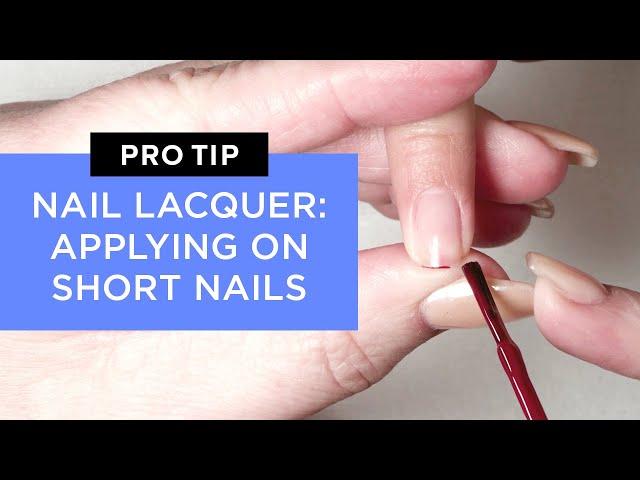 How to Apply OPI Polish on Short Nails