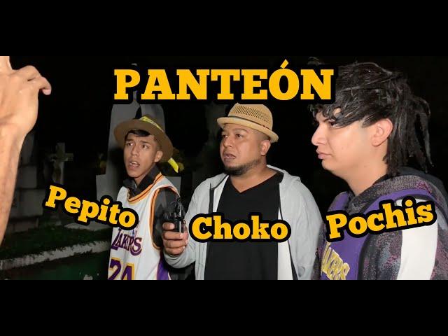 Pochis, Pepito y Choko en el Panteón Estanzuela (EL PANTEON MAS Antiguo de Monterrey)