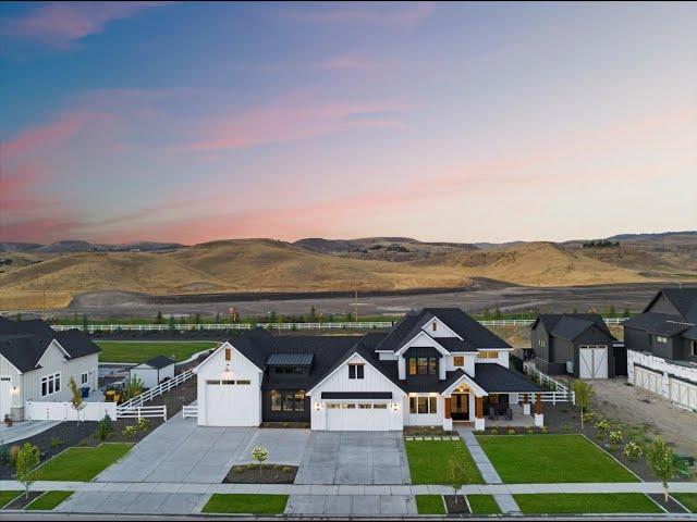 Custom Modern Farmhouse on an Acre with Views in Boise Idaho