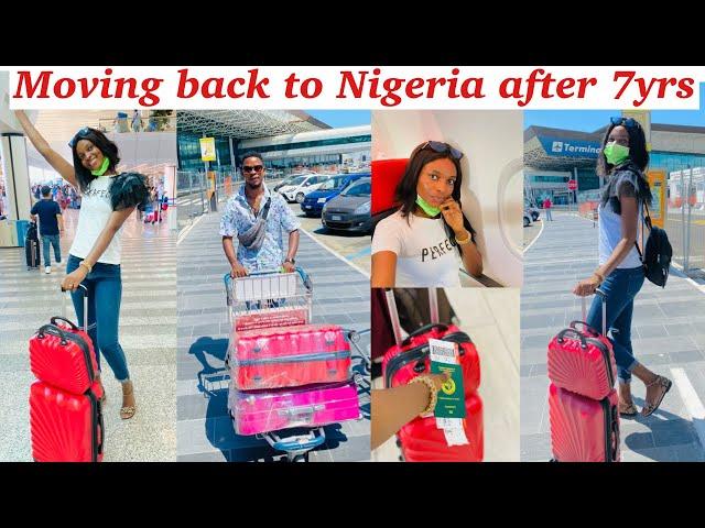 Moving Back to Nigeria after 7years Abroad ||Turkish Airline Italy To Lagos Nigeria 