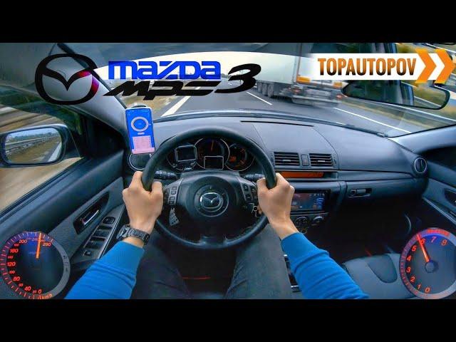 Mazda 3 MPS 2.3Turbo (191kW) |59| 4K TEST DRIVE – SOUND, ACCELER, ELASTICITY & ENGINETopAutoPOV