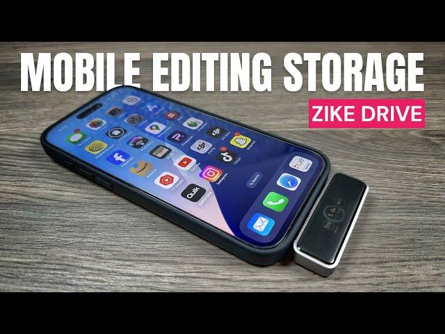 Zike Drive - Extended Storage Solutions for iPhone & Mobile Editing