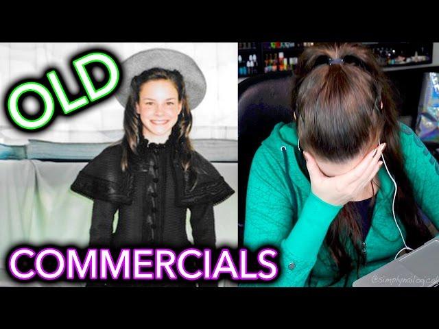 Reacting to my OLD COMMERCIALS as a child before YouTube