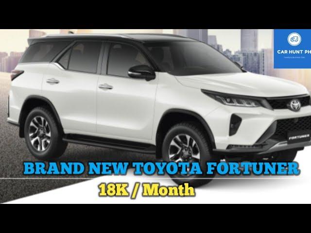 TOYOTA FORTUNER BRAND NEW PRICE PHILIPPINES | 18K / MONTH 50% DOWN PAYMENT