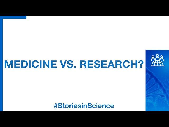 #StoriesinScience: Amgen Scholars on Medicine v. Research