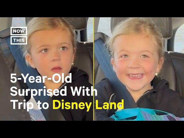 Parents Surprise Daughter With Trip to Disneyland