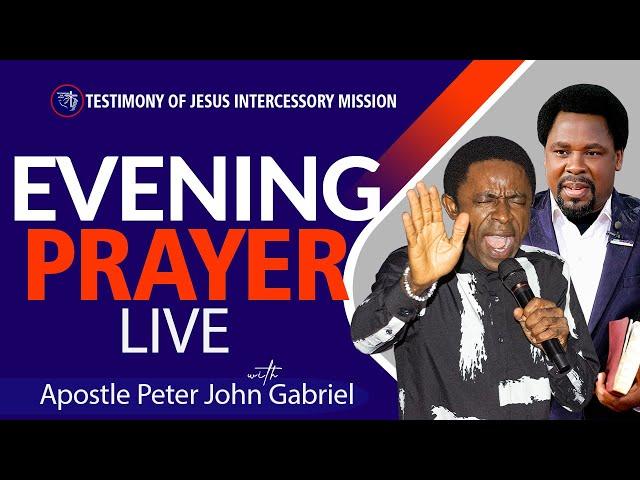 EVENING PRAYER  (LIVE)  23RD NOVEMBER 2024 #tbjoshua #testimonyofjesuschannel #prayer