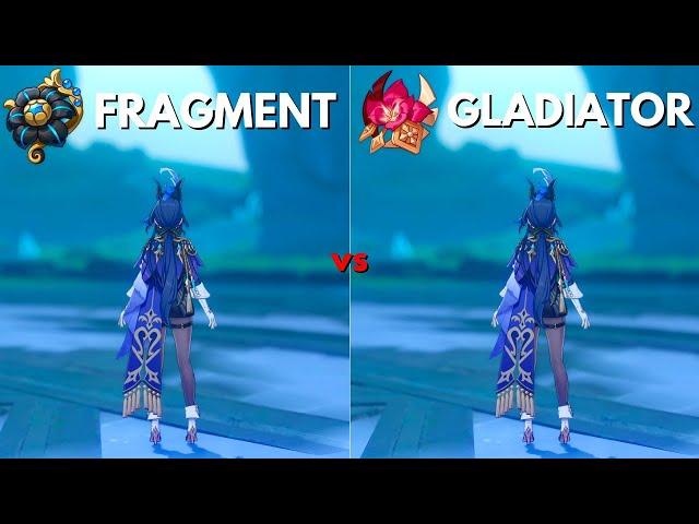 Best Artifact Set for Clorinde? Gladiator Vs Fragment Genshin Impact]