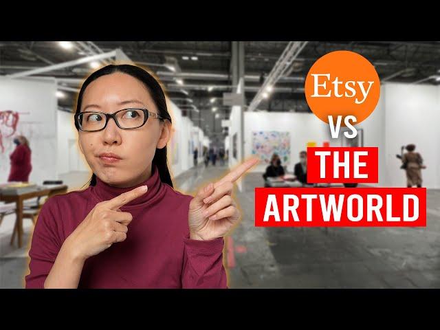 Should Artists go on Etsy? | Getting into the Art World (Part 2)