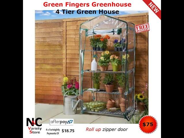 Green Fingers Greenhouse 4 Tier Green House