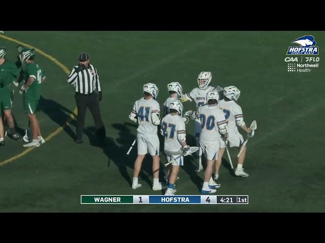 MLAX: Hofstra Highlights vs. Wagner (2/7/25)