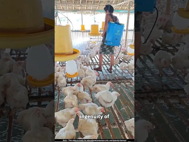 Genius Indonesian Fish & Chicken Double Farming 