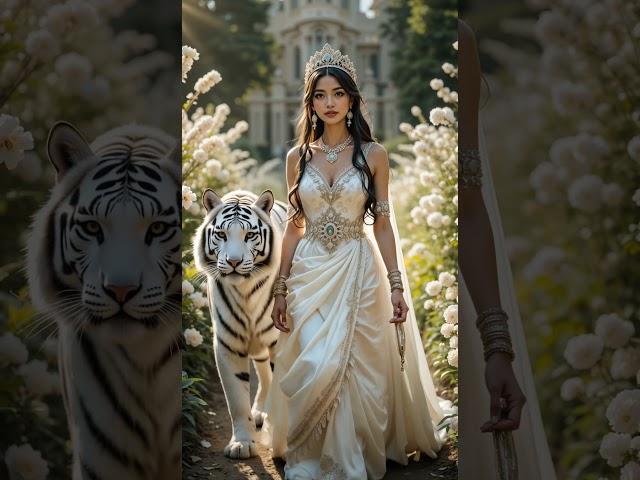 Royal Series Clip 1 #ai #love #aivideo #aiart #anime #new #tiger #beauty #klingai #piclumen