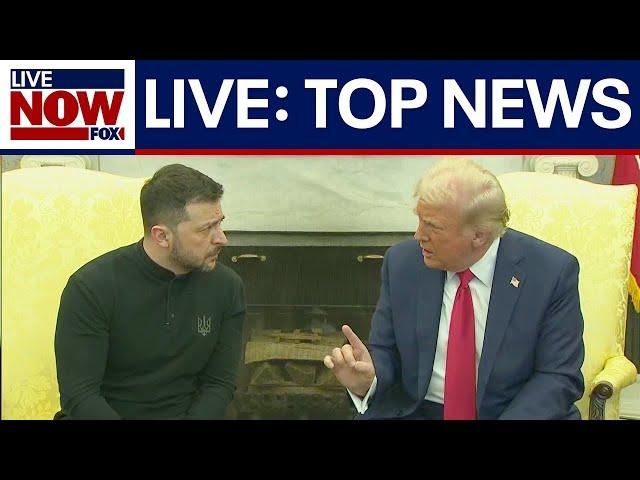 LIVE NEWS: Trump Zelenskyy meeting, Texas measles outbreak, Pope health, Israel, latest updates