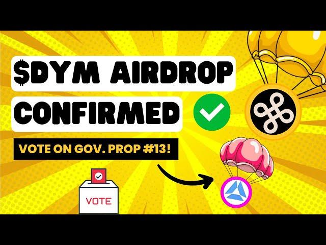 AI Gaming Airdrop for $DYM Stakers Confirmed [Nim Network] - VOTE NOW!