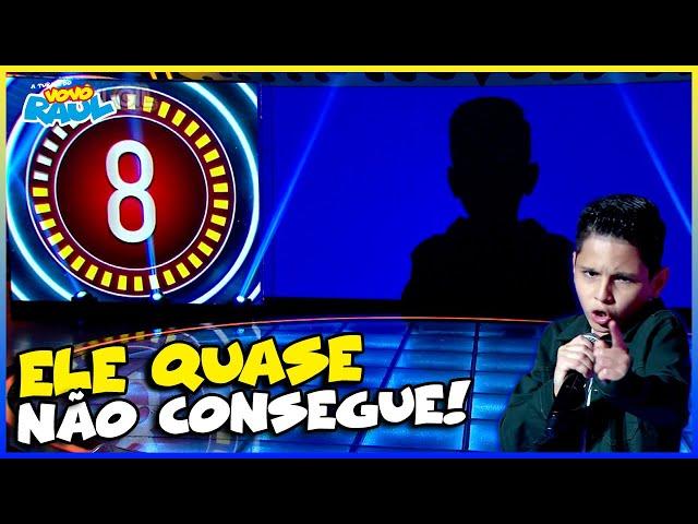 NICOLLAS GABRIEL de 12 anos CANTA - "De Quem E A Culpa" | VOVÔ RAUL GIL