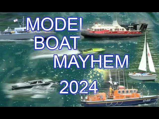 Stevenage Model Boat Club at Model Boat Mayhem 2024