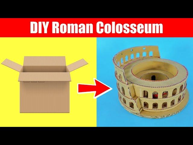 DIY Roman Colosseum | How to Make Roman Colosseum