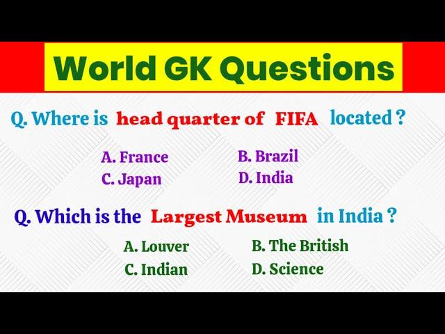 GK Questions/20 most important general knowledge questions & answers in English @DearGKQuiz-hf6eq