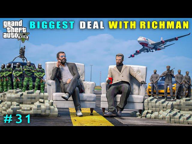 Richman Made The Biggest Deal With Michael | Gta V Gameplay