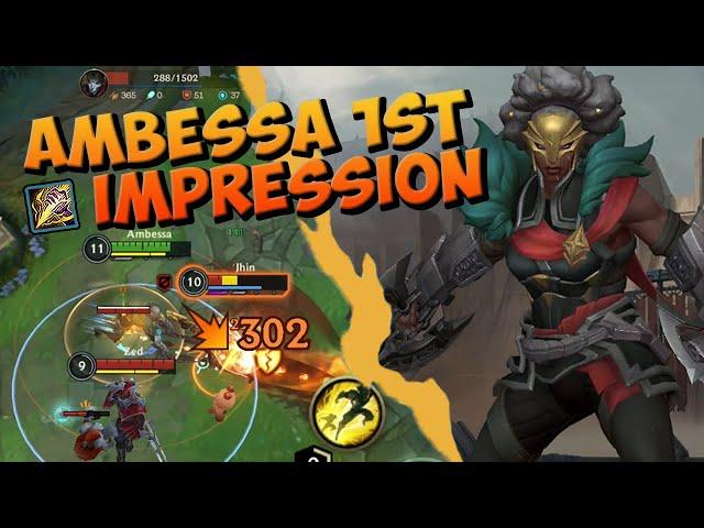 WILD RIFT AMBESSA JUNGLE - IS IT AN AUTOBAN?