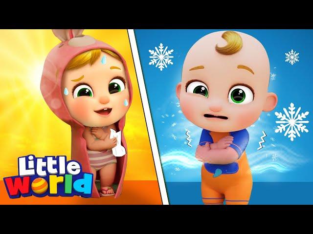 Hot And Cold (Opposites Song) | Kids Songs & Nursery Rhymes by Little World