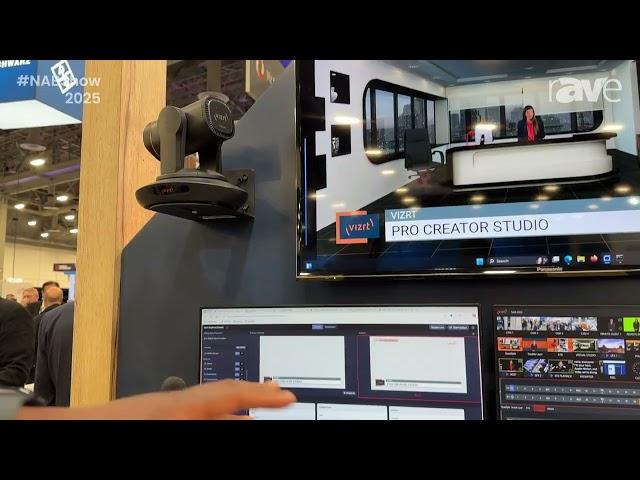 NAB Show 2025: Vizrt Showcases Pro Creator Studio — Production for Creators