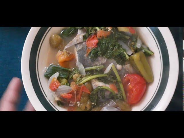 #DAILVLOG#HOW TO COOK FISH SOUP#SEA FISH THE TASTY  FISH WITH  LOADED OF VEGETABLES FROM OUR FARM