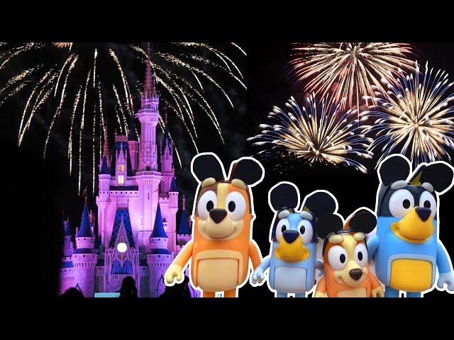  BLUEY Disney World MEGA Video | Bluey Christmas at Disney World Bluey Halloween at Magic Kingdom